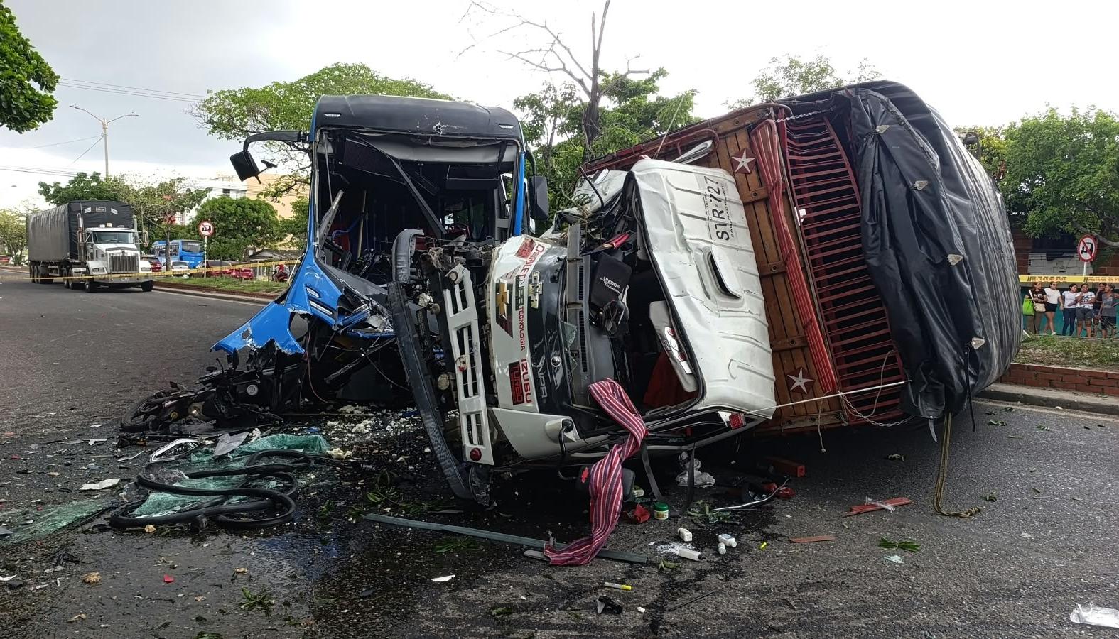 Accidente en Soledad 2000.