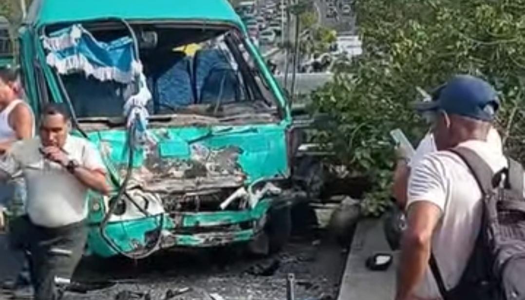 Accidente en la Circunvalar. 