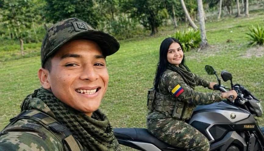 Alias 'Bendito menor' y su pareja, 'La Bebecita'