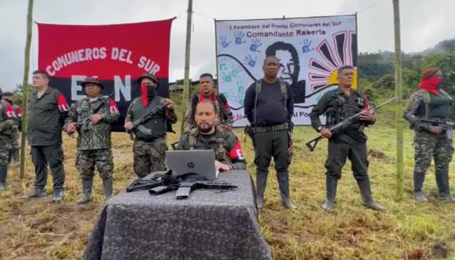 Alias HH e integrantes de 'Comuneros del Sur'