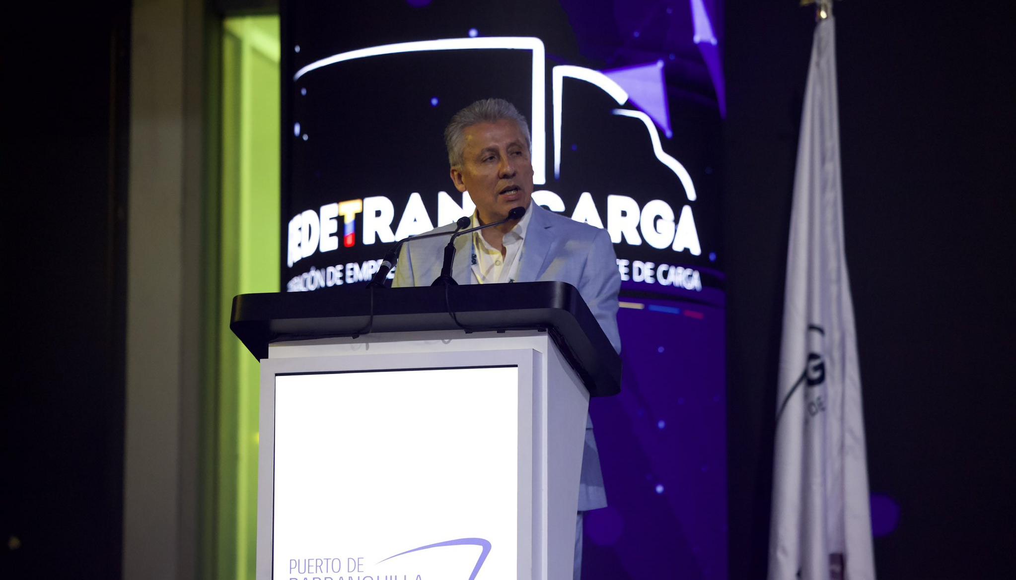 Arnulfo Cuervo, presidente de Fedecarga.