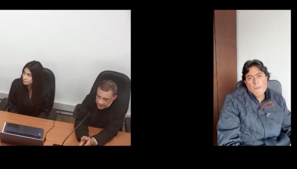 Nicolás Petro durante audiencias ante el Juzgado Segundo Especializado de Barranquilla. 