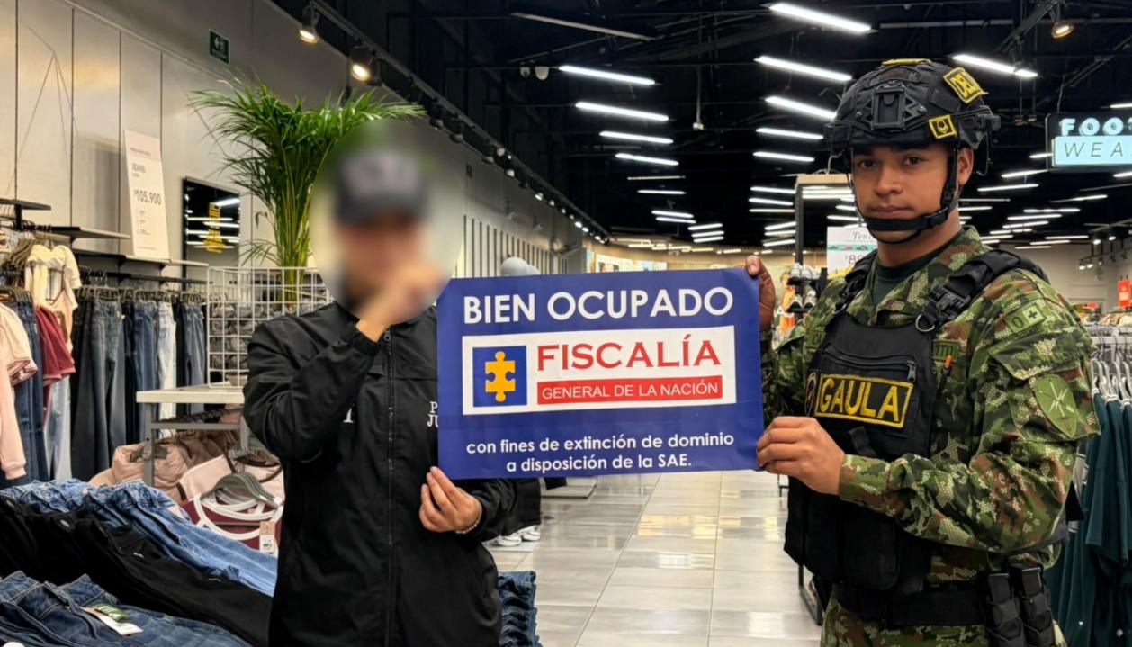 Bienes ocupados por la Fiscalía. 