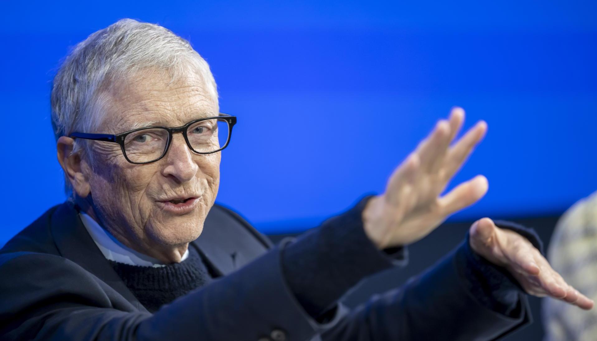 Bill Gates, cofundador de Microsoft y empresario estadounidense.