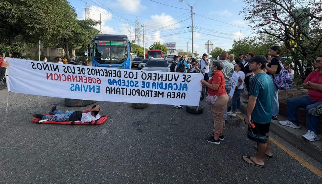 Imagen del plantón.