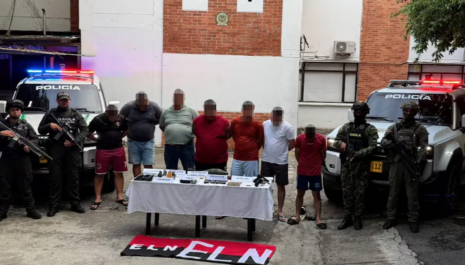 Las capturas fueron realizadas por la Policía y el Ejército. 