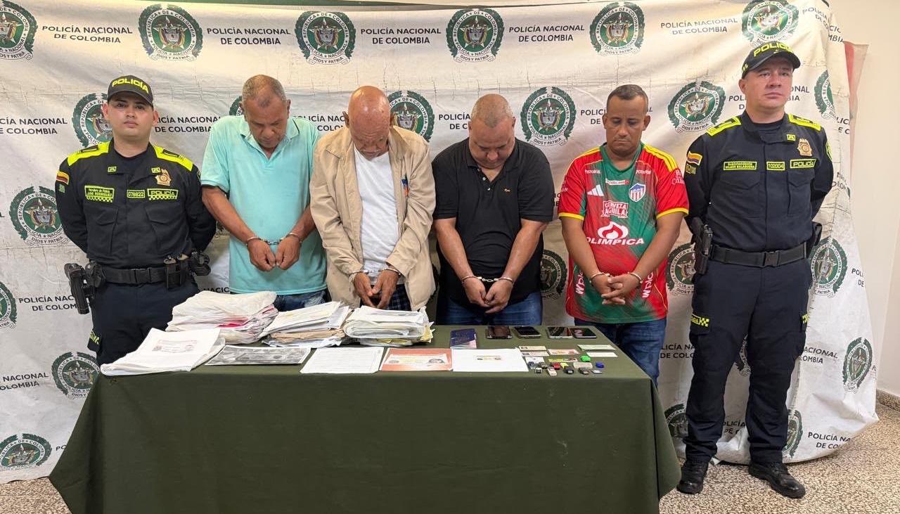Capturados por pertenecer a presunta red transnacional. 