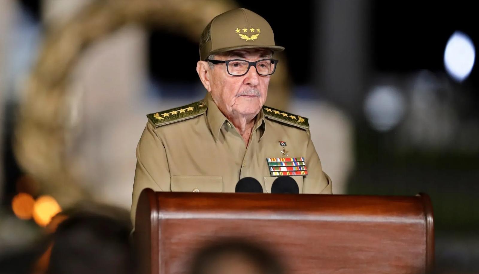 El expresidente cubano Raúl Castro.