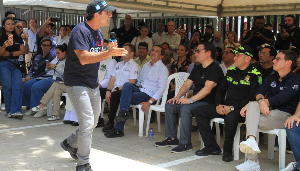El Alcalde de Barranquilla, Alex Char.