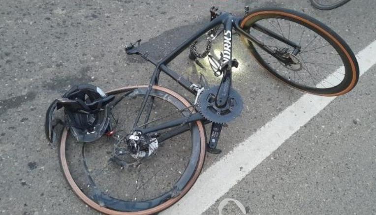 Imagen de un accidente en la Vía al Mar.