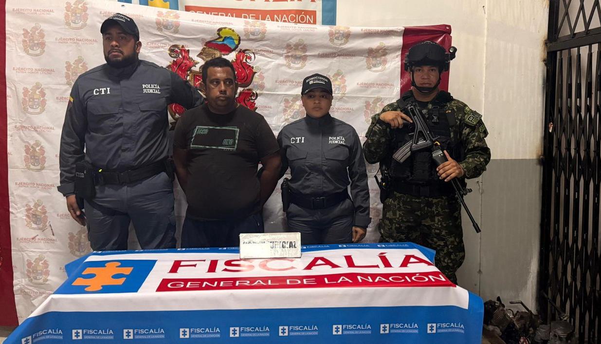  Edgar Jair Aguilar Soto tras entregarse en abril de 2025. 