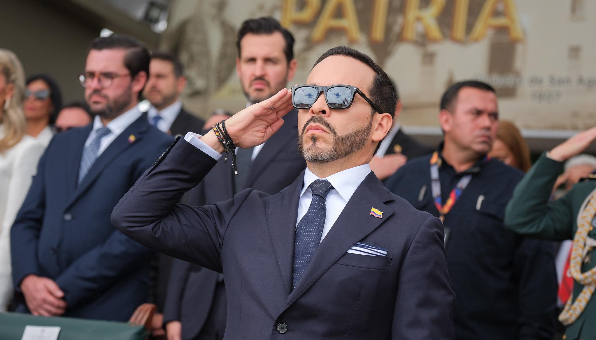 El Presidente Abelardo De La Espriella.