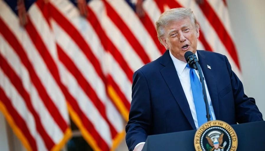 Donald Trump, presidente de EE.UU.