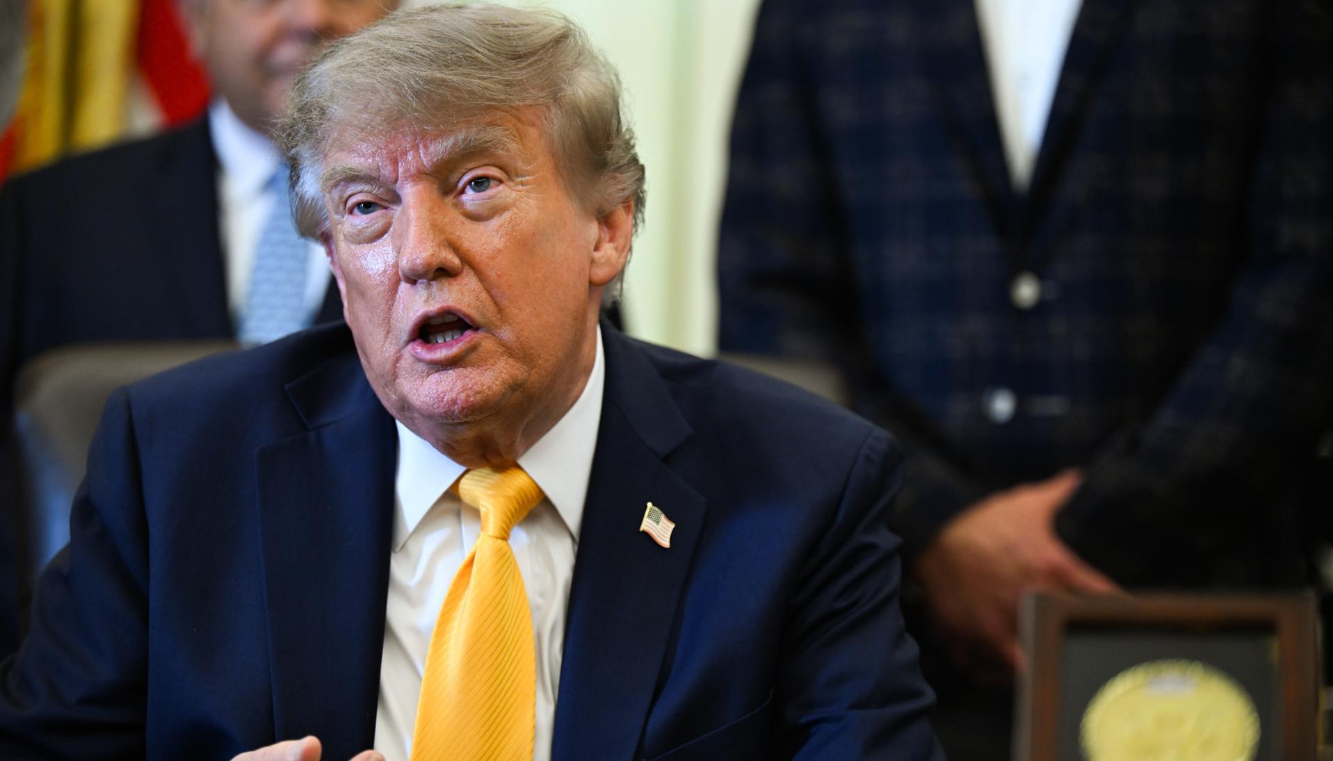 Donald Trump, presidente de Estados Unidos.