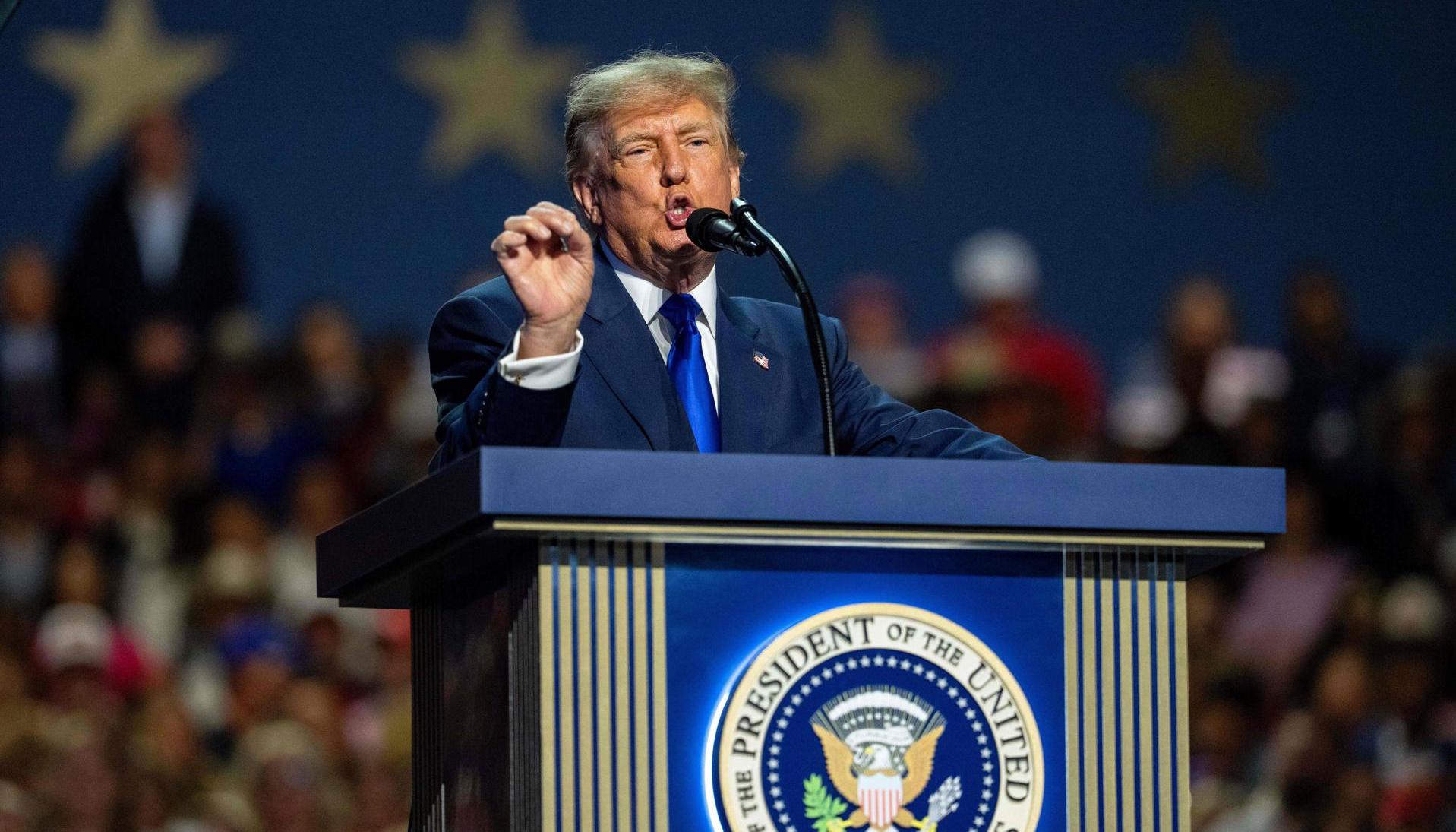 Donald Trump, presidente de los Estados Unidos.