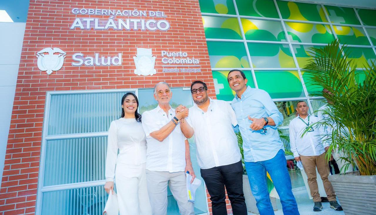 Acto de entrega de la ESE Hospital Puerto Colombia.