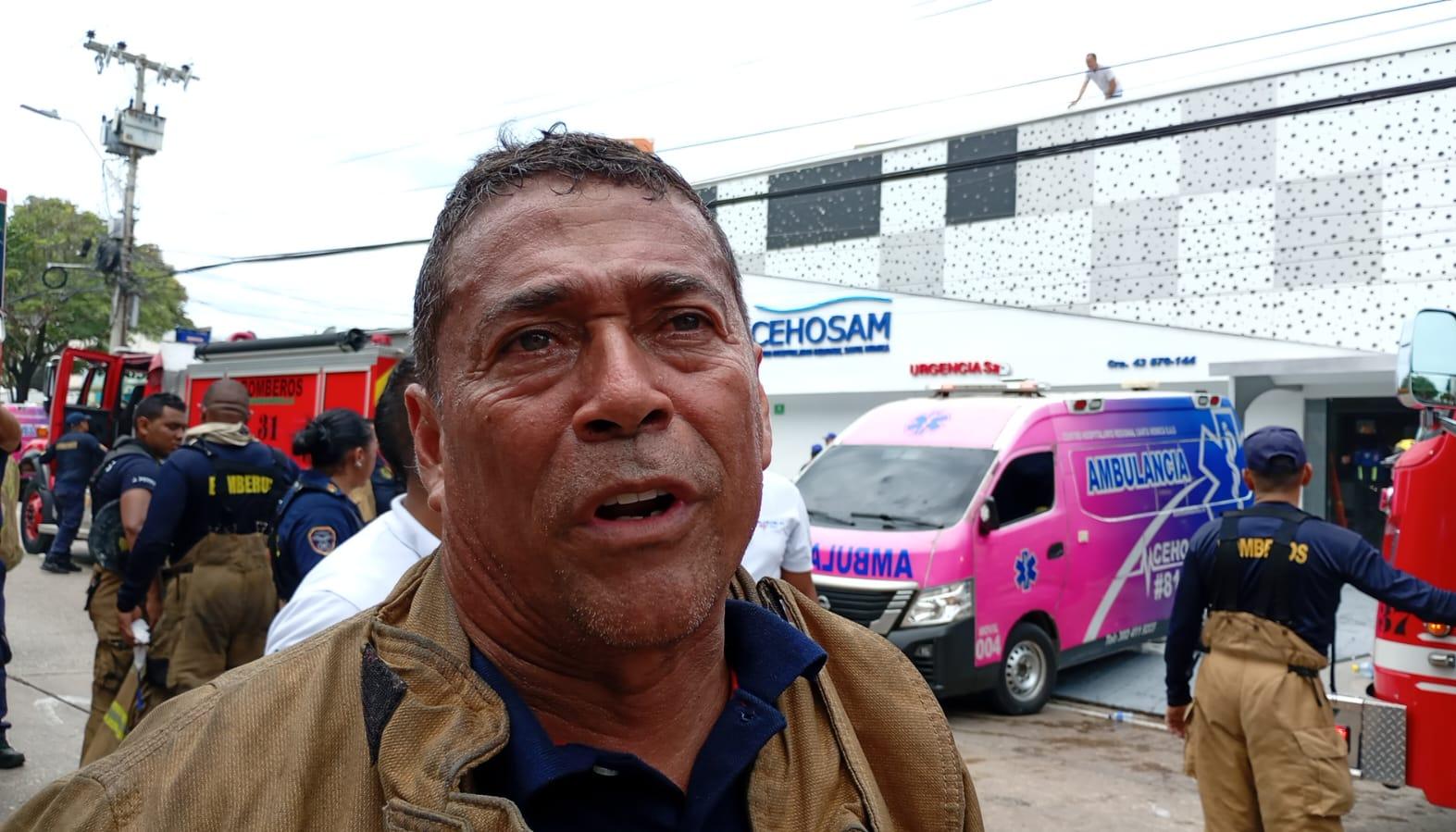 Edwin Pacheco, Comandante del Cuerpo de Bomberos de Barranquilla