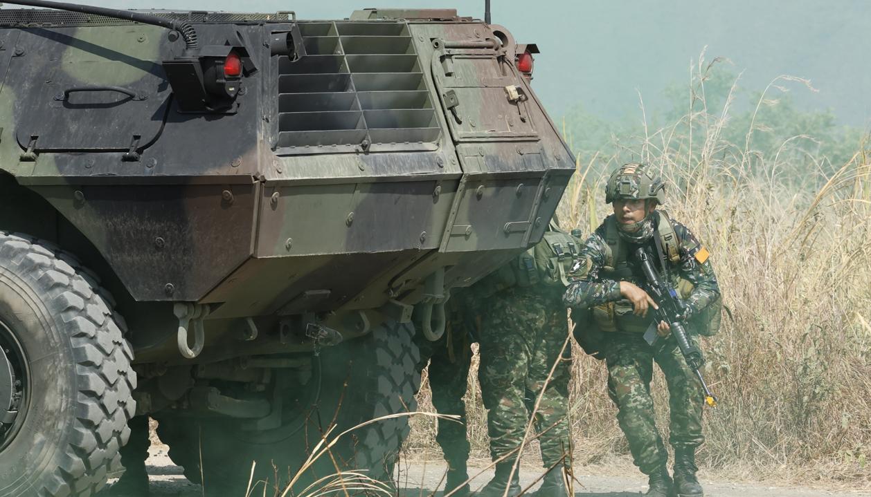 Integrantes de las Fuerzas Militares en ejercicio de la OTAN.