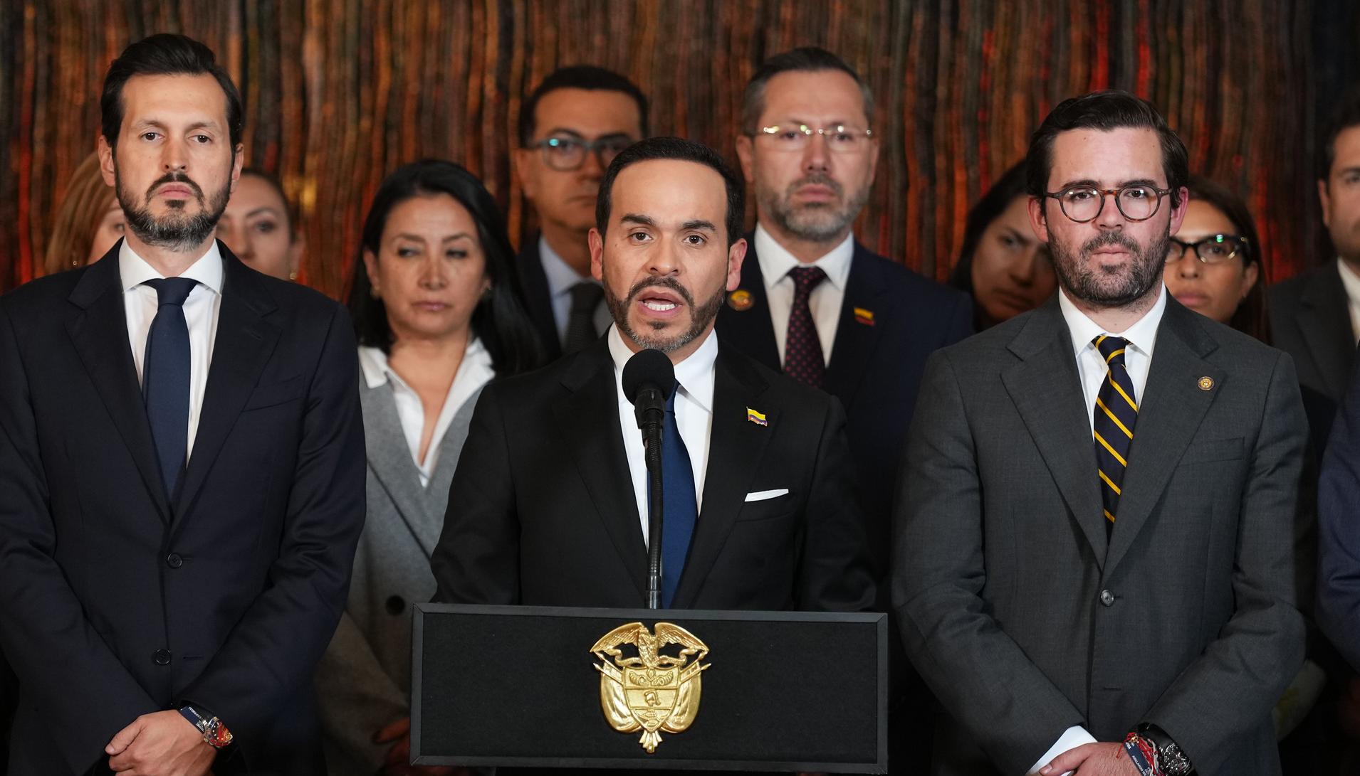 El Presidente Abelardo De La Espriella.