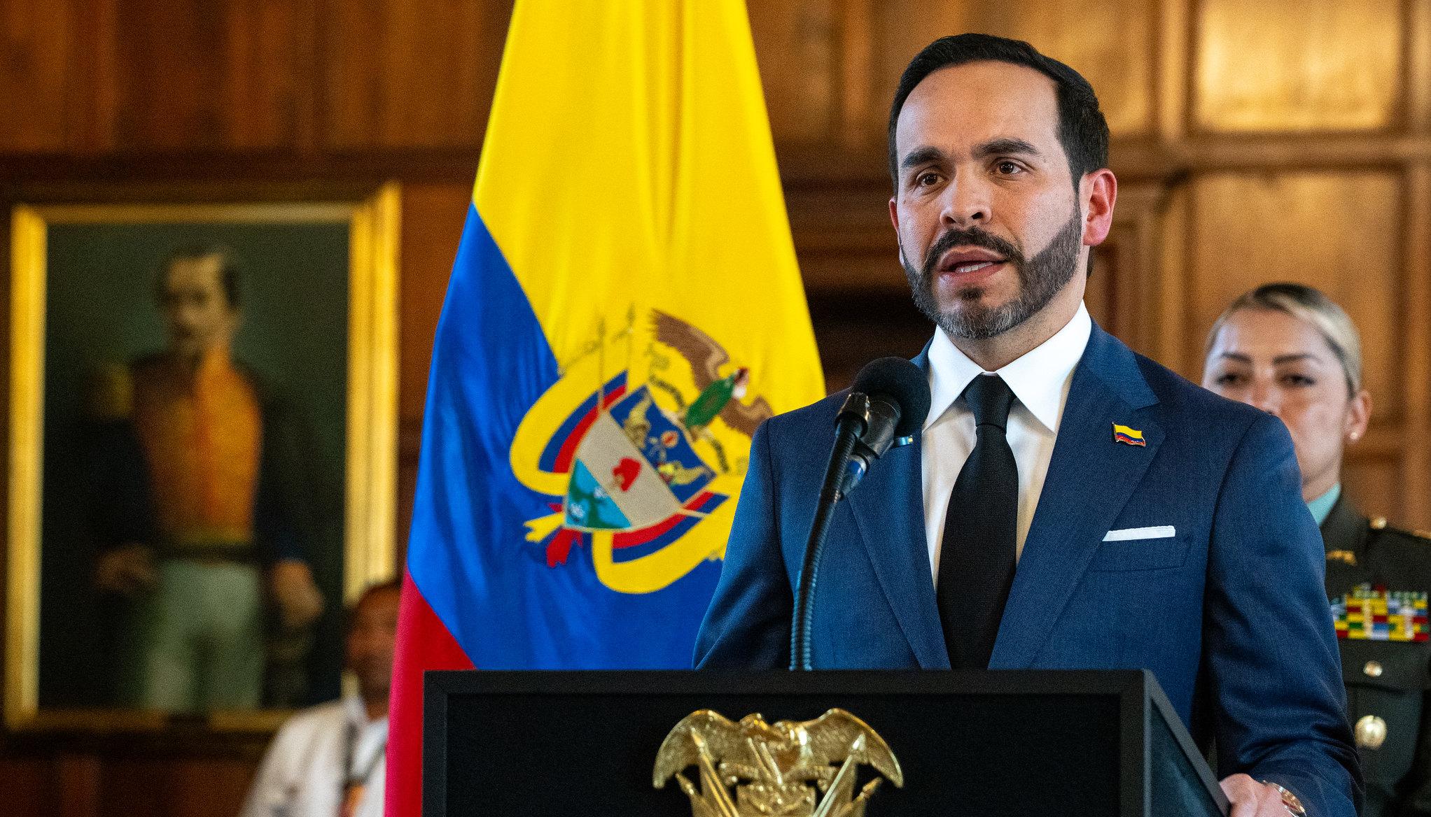 El Presidente Abelardo De La Espriella.