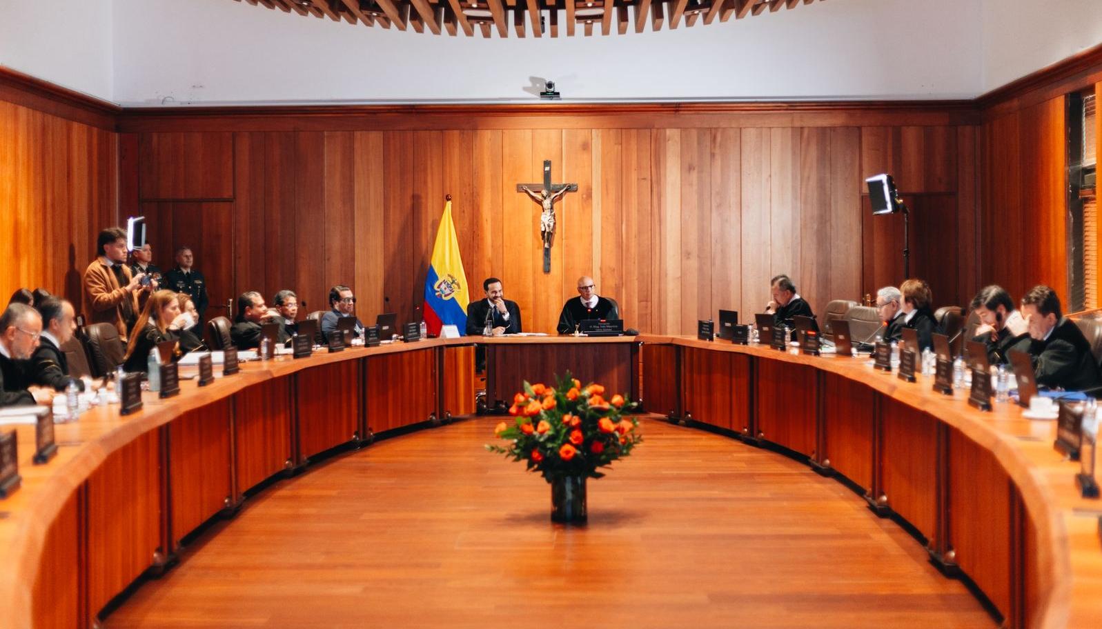 El Presidente en la Corte Suprema de Justicia