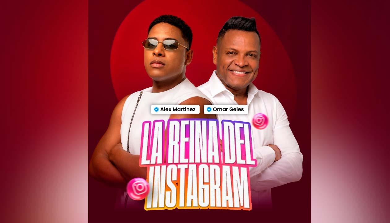 El cantante monteriano Alex Martínez junto al fallecido cantautor Omar Geles