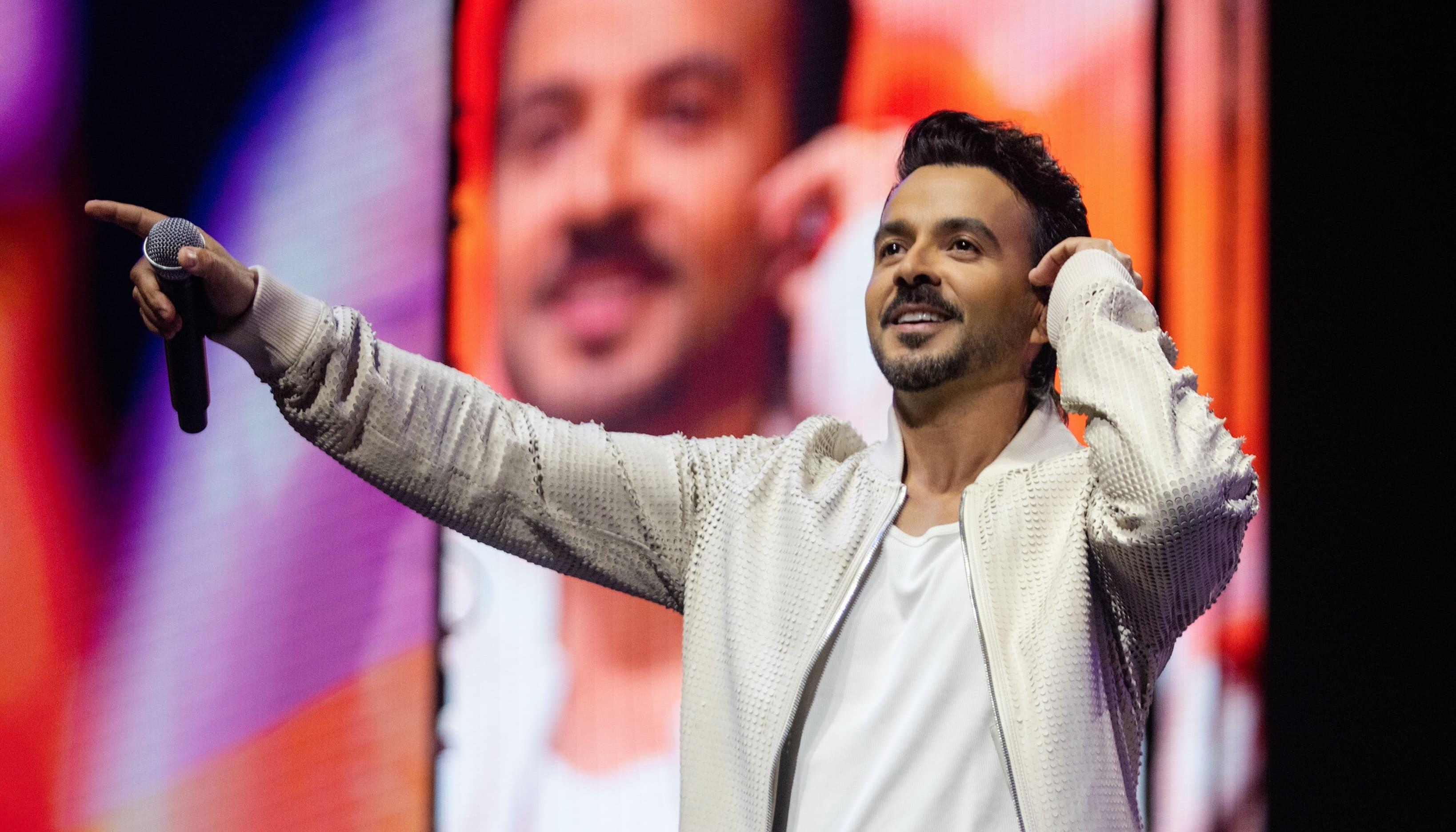 El cantante puertorriqueño, Luis Fonsi.