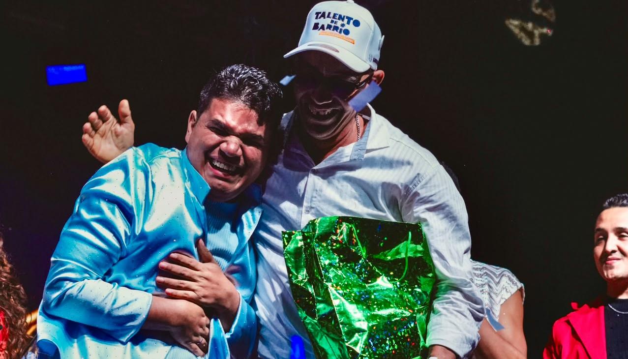 Eli García, ganador de la primera edición de Talento de Barrio. 