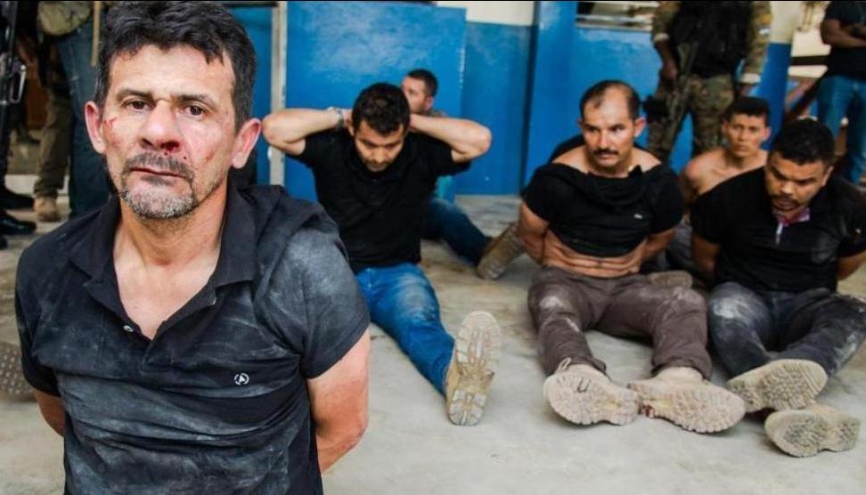 Exmilitares colombianos que habrían participado en el crimen.