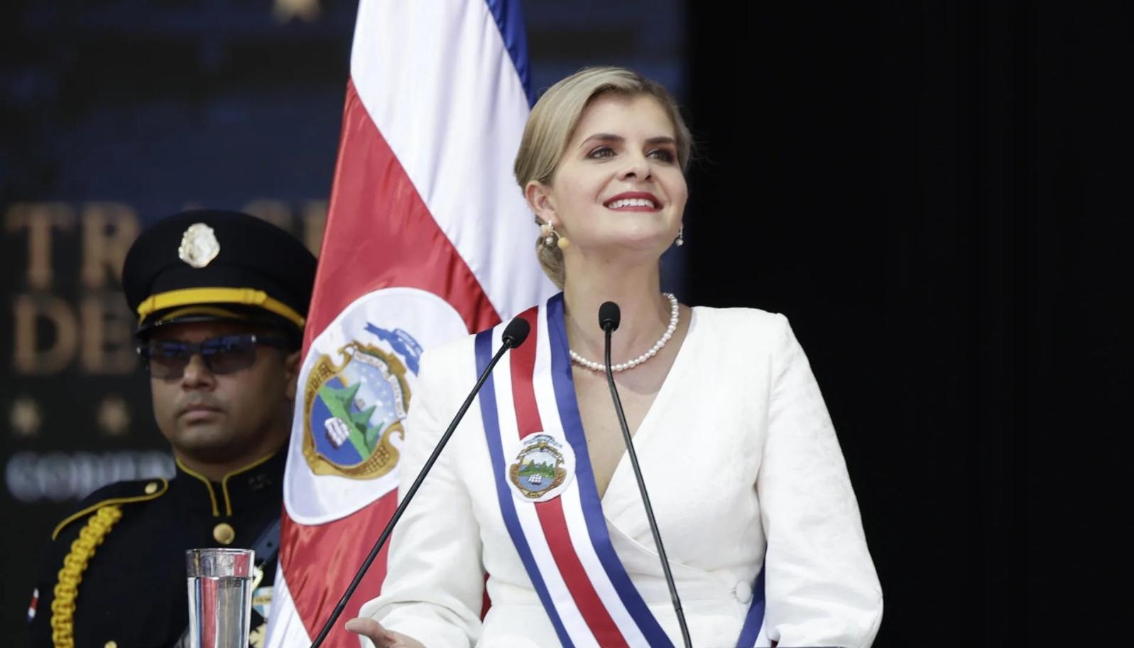 La presidenta de Costa Rica, Laura Fernández Delgado.