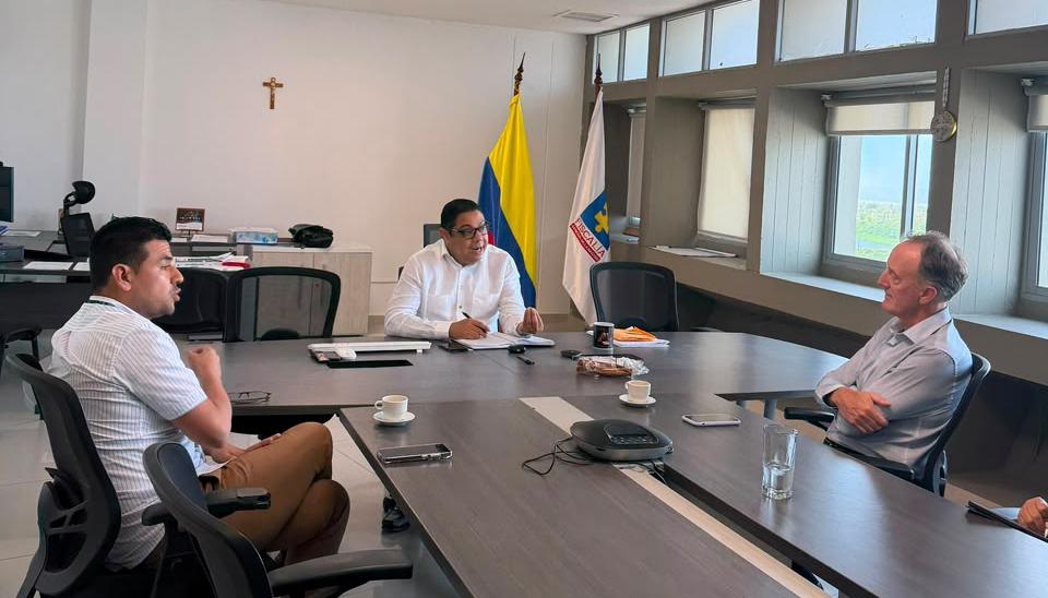 El Alto Comisionado de la ONU se reunió con el director seccional de Fiscalía en la Torre Manzur. 