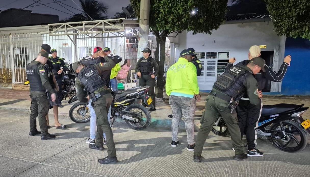 Operativos contra la extorsión. 