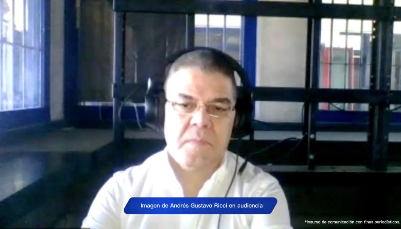 Andrés Gustavo Ricci García. 