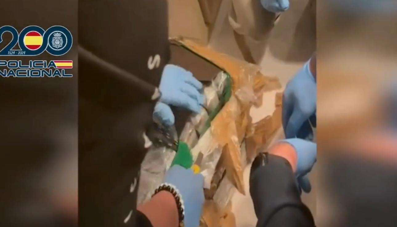 Incautación de droga. 