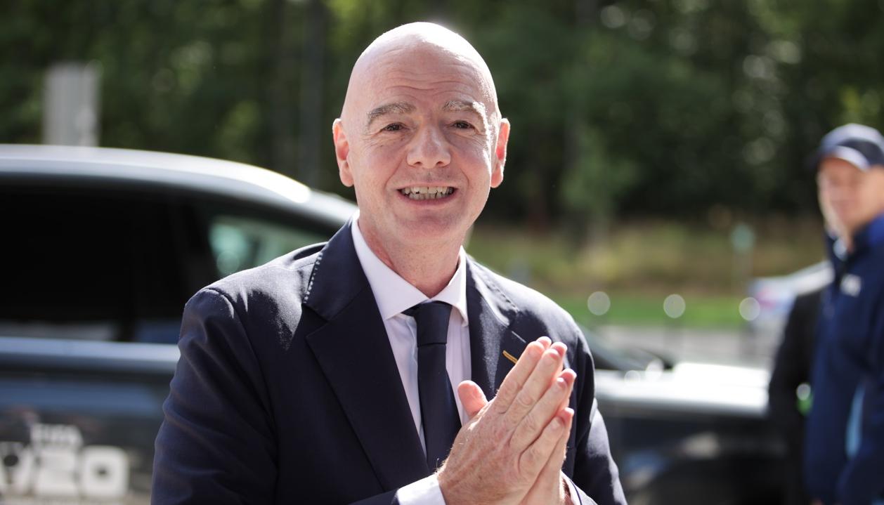 El presidente de la FIFA, Gianni Infantino.