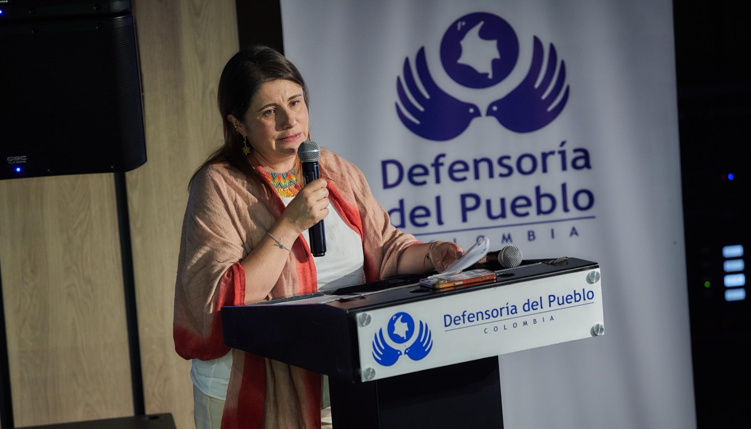 La Defensora del Pueblo, Iris Marín.