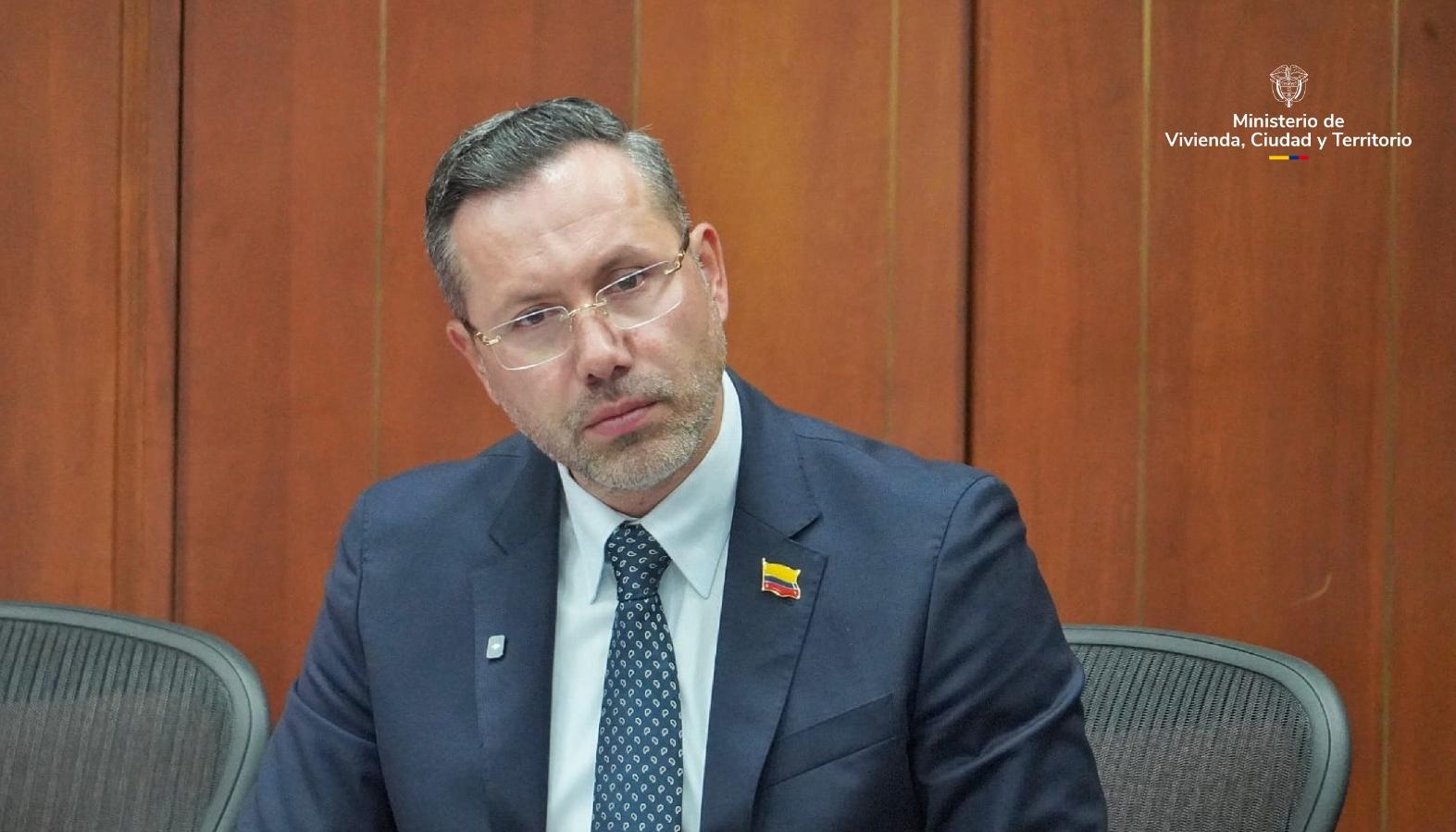 Jaime Andrés Beltrán, ministro de Vivienda.