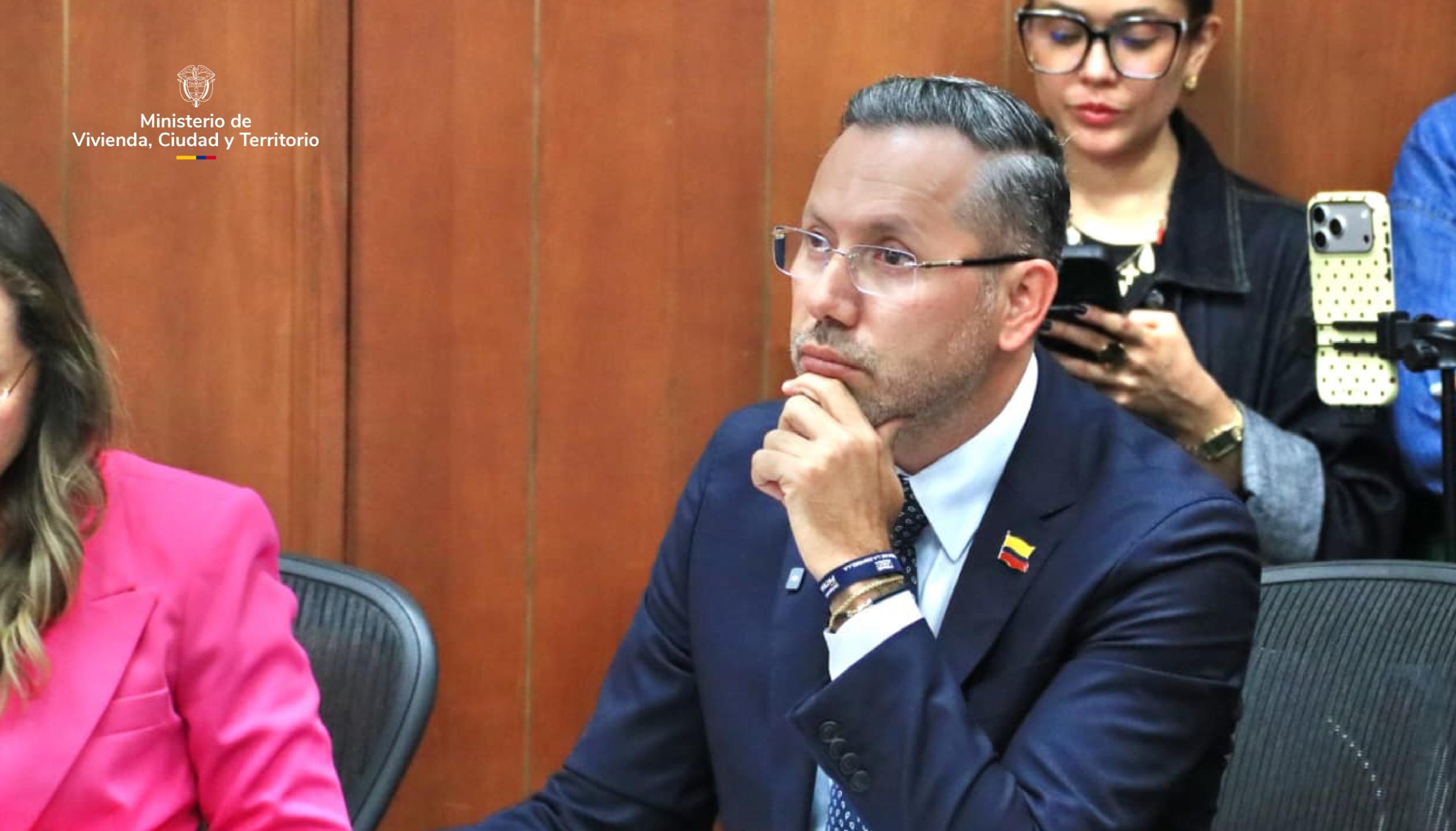 Jaime Andrés Beltrán, ministro de Vivienda.