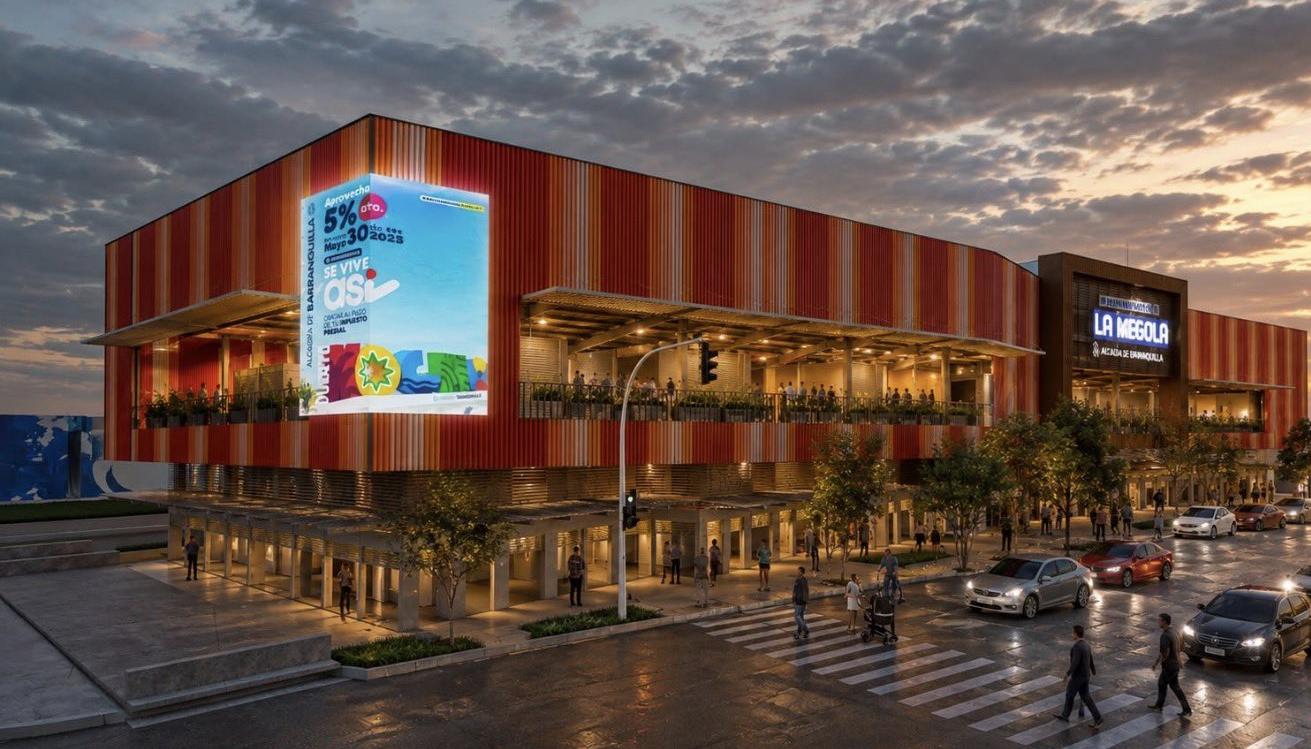 Render mercado de La Magola.