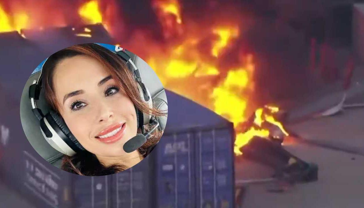 La periodista Eliana Moreno.