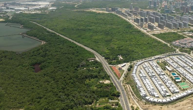 El lote de 33.637 metros cuadrados.