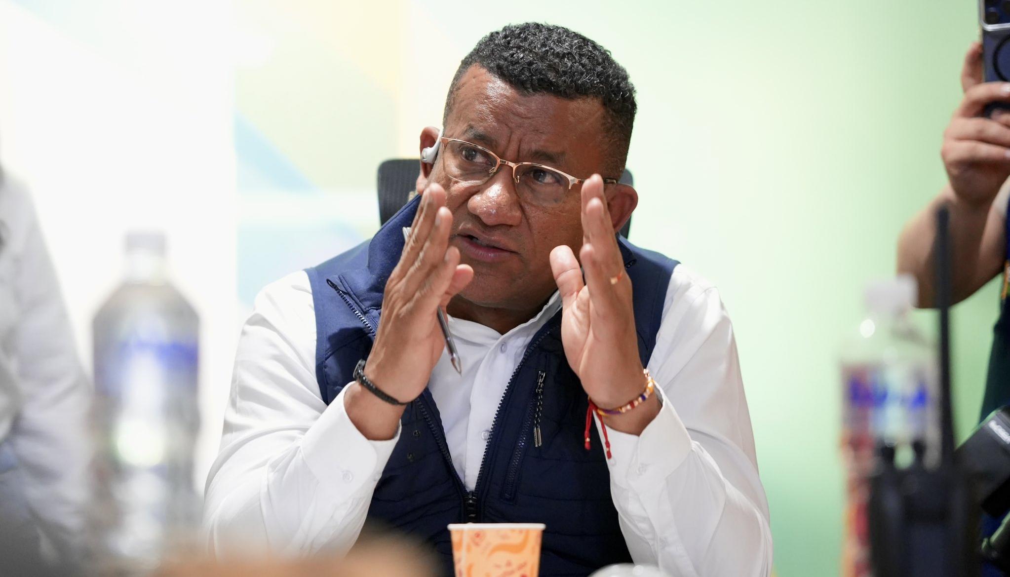 Luis Alfonso Escobar, gobernador de Nariño.