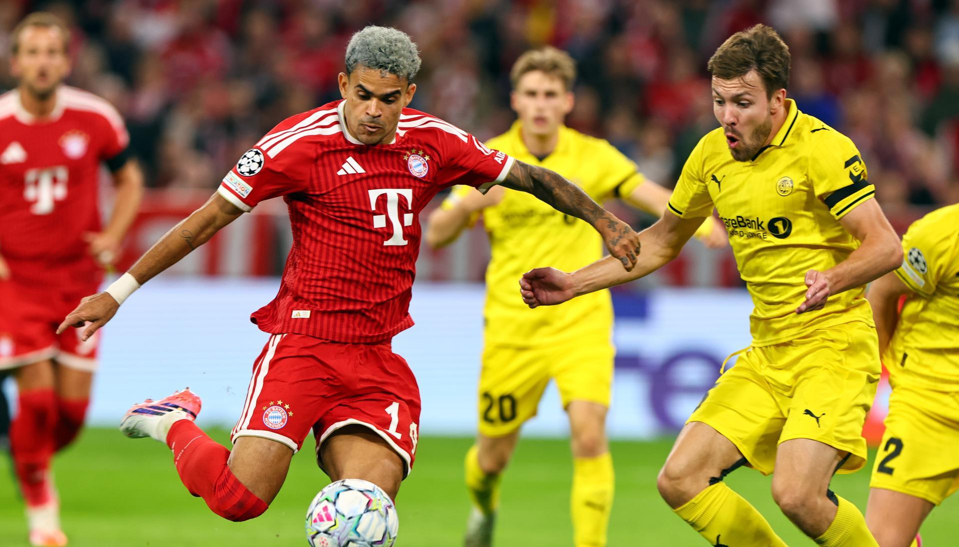 Luis Díaz, delantero del Bayern Múnich.