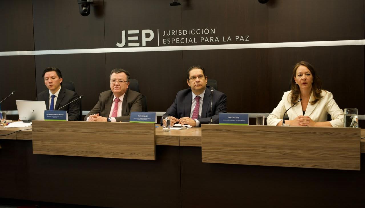 Magistrados de la JEP.