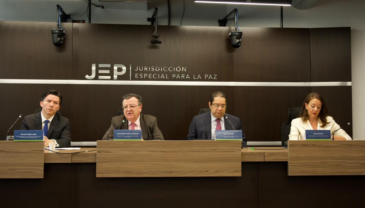Magistrados de la JEP.