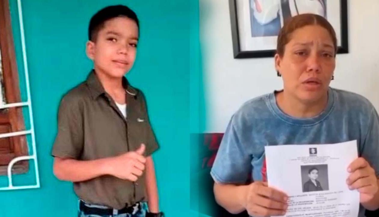ateo De Jesús Barrios De León y su mamá María Mónica De León Palmera.