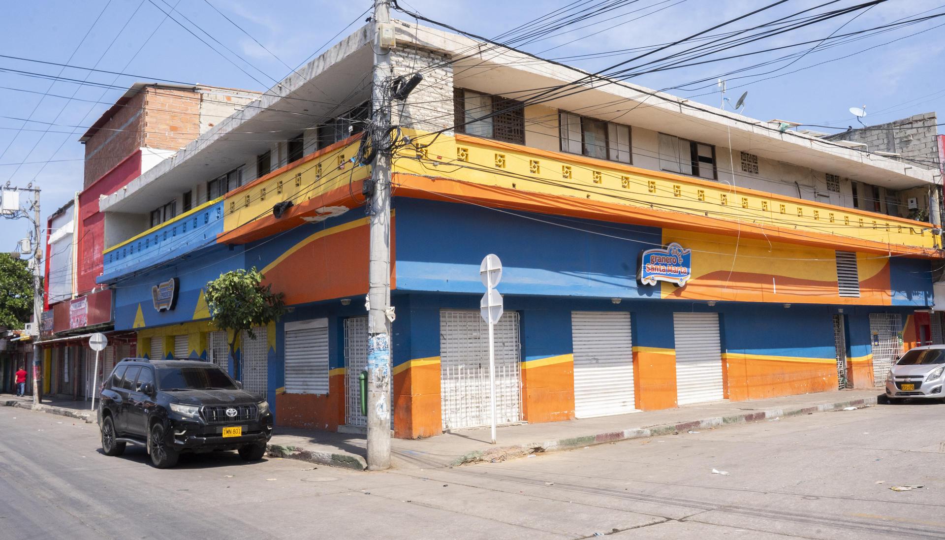Negocios cerrados este miércoles en Santa Marta tras la violencia 