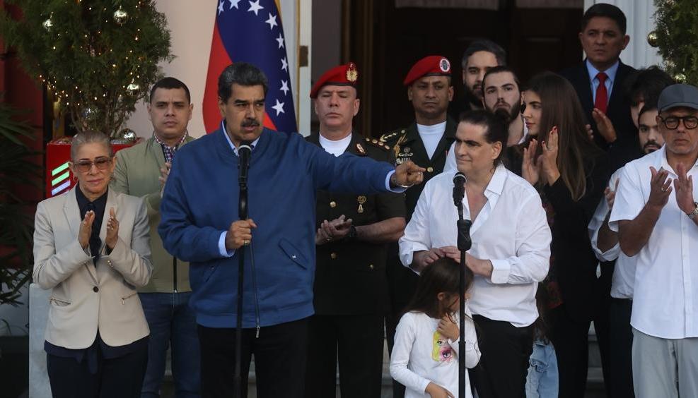 Nicolás Maduro y Alex Saab. 