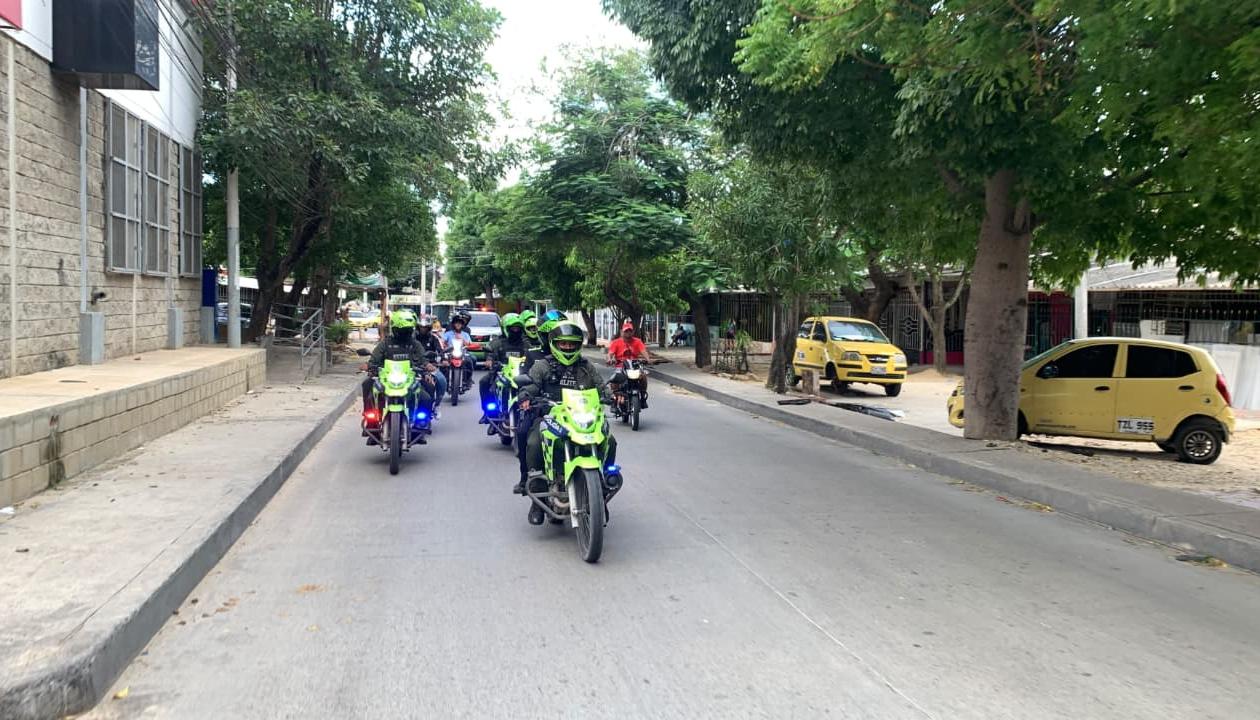 Operativo de Policía. 