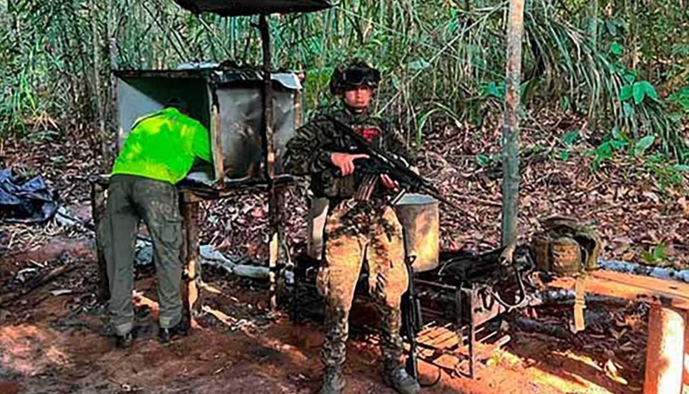 Operativo militar en Guaviare. 